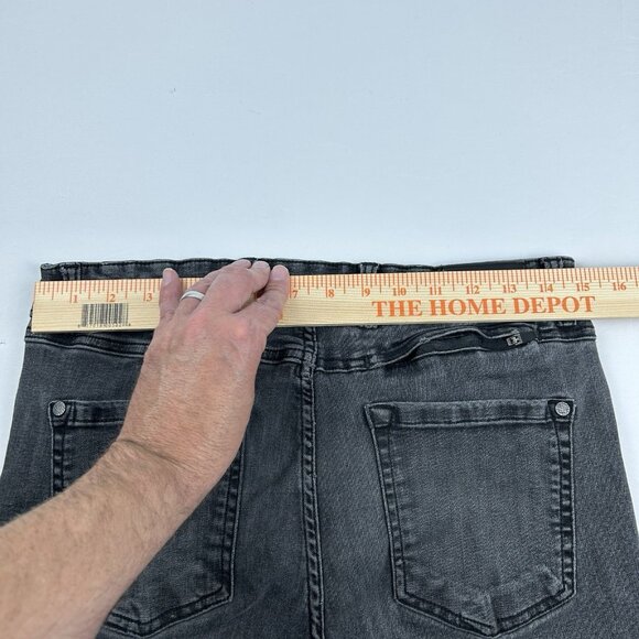 Twillory Technical Denim Tailored Fit Mens Jeans Black 32x30 Faded Casual - Picture 3 of 15